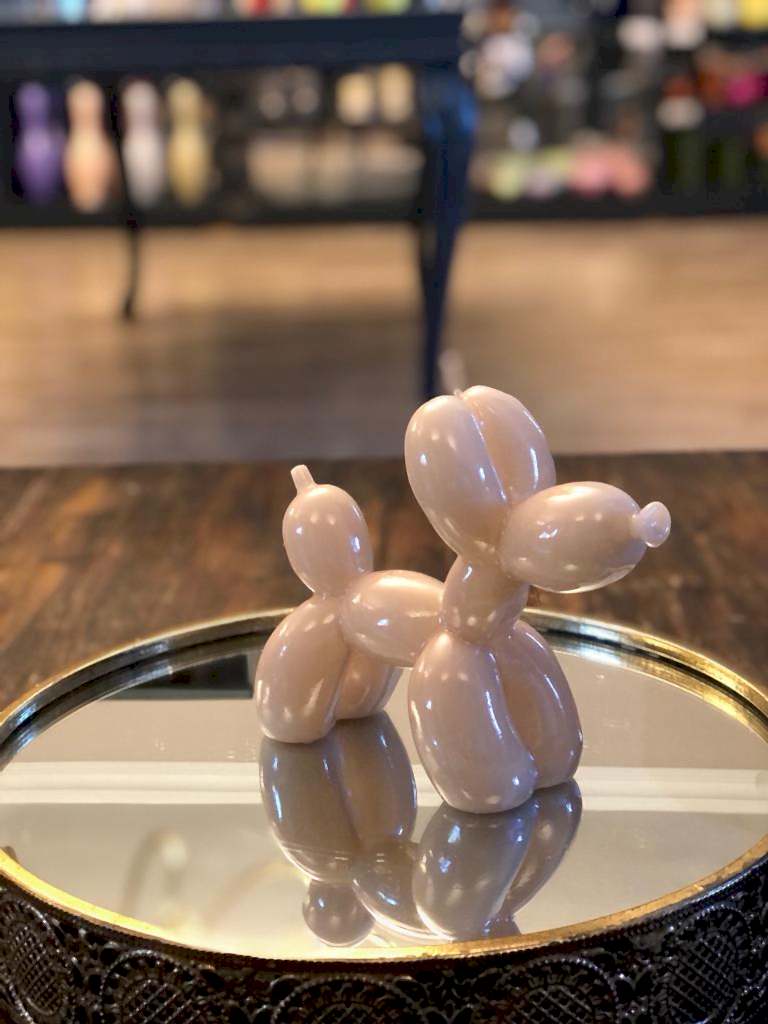 Balon Köpek Mum Kum Beji Parlak