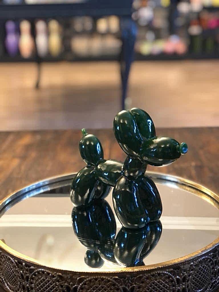 Balon Köpek Mum Timboo Yeşili Parlak