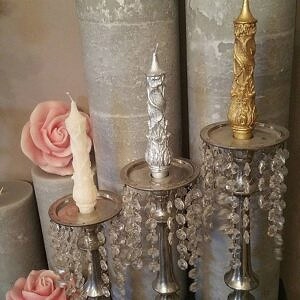Osmanlı Şamdan Mum