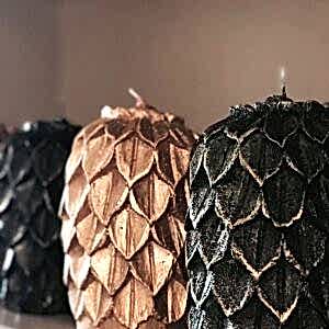 Büyük Ananas Mum